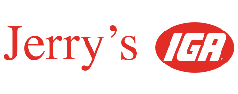 A theme logo of Jerry's IGA